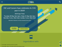 Tablet Screenshot of hscandcareers.com.au
